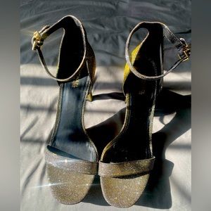 Super cute sparkly Michael Kors high heels.